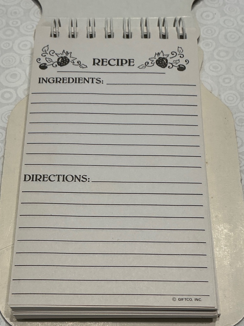 Red Cherry Recipe Notebook - Unbranded - Picture 4 of 5